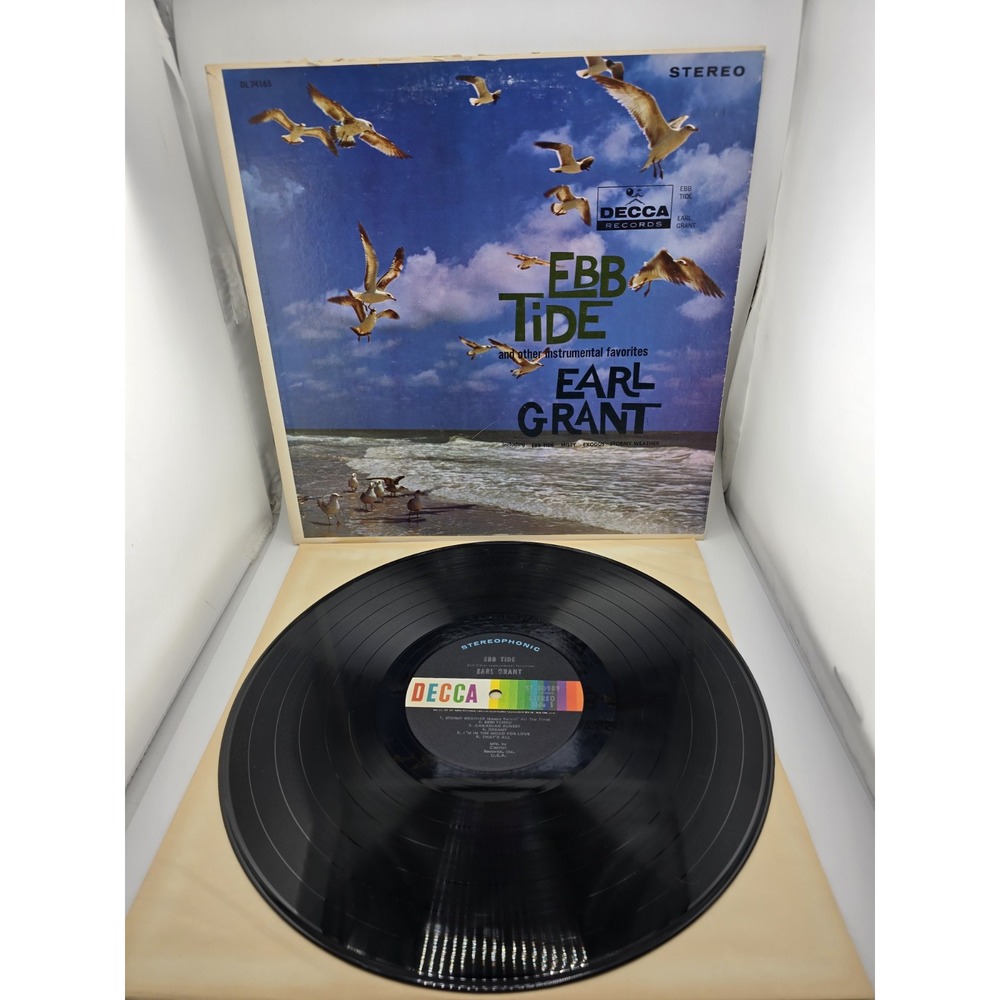 Earl Grant "Ebb Tide and other instrumental favorites" - Decca Records DL-74165